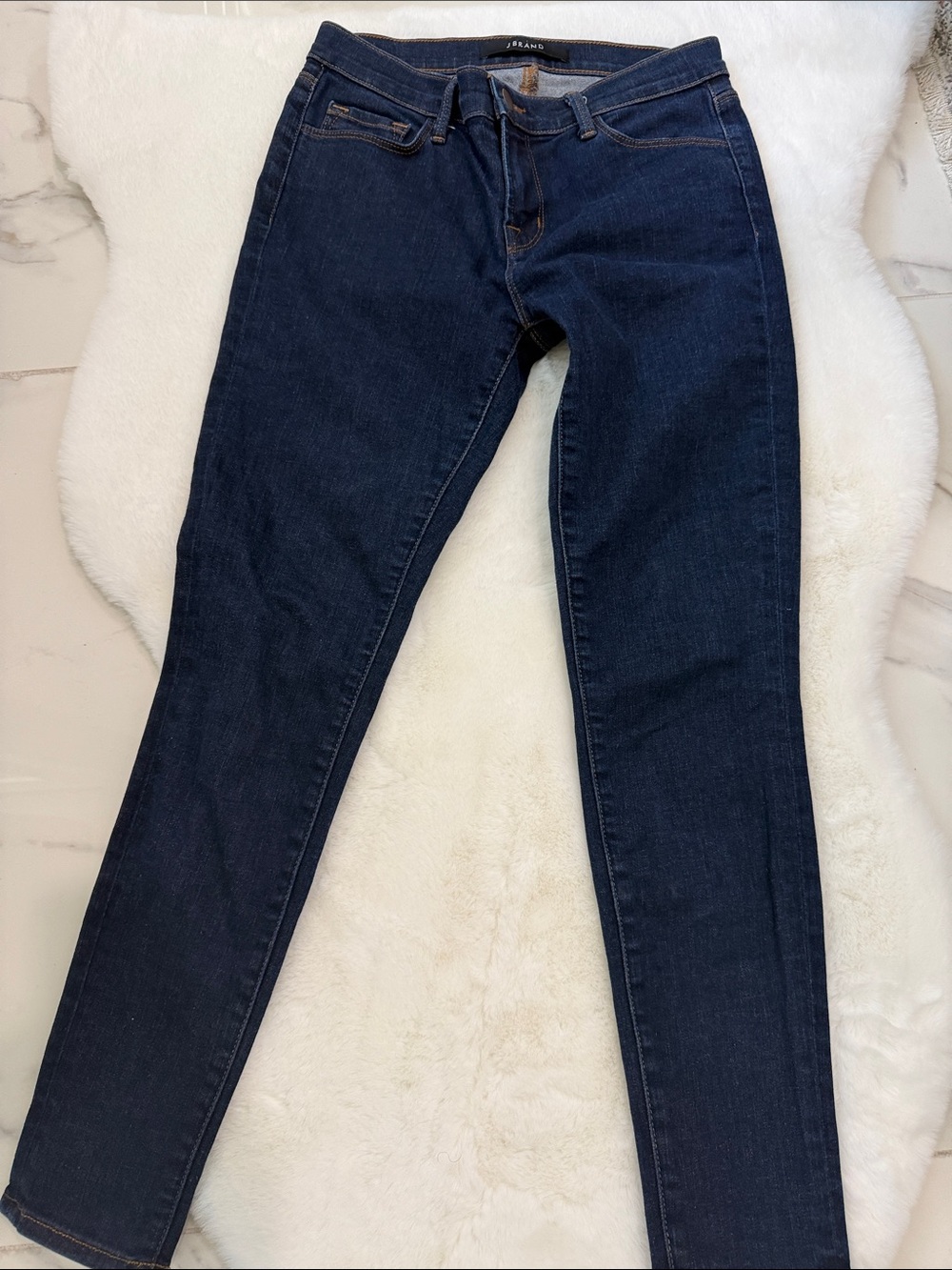 J Brand Dark Indigo Skinny Jeans